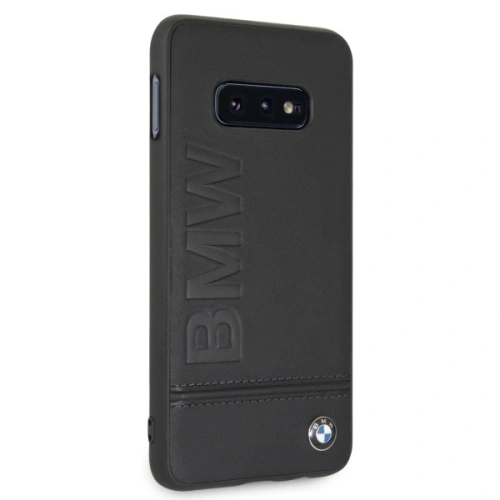 Etui BMW BMHCS10LLLSB Samsung Galaxy S10e czarny/black Signature