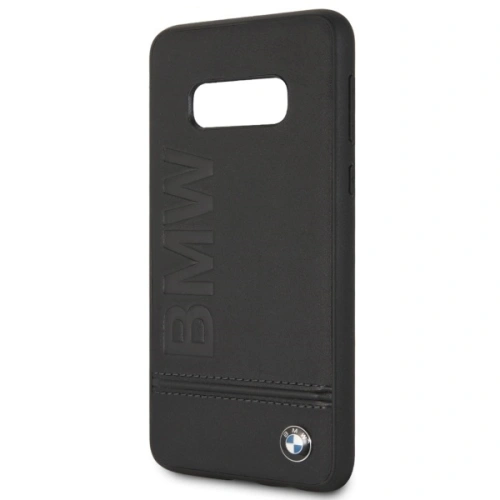 Etui BMW BMHCS10LLLSB Samsung Galaxy S10e czarny/black Signature