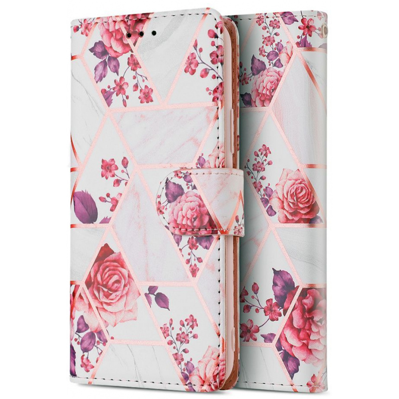 Hurtownia Tech-Protect - 9589046920721 - THP893FLOROS - Etui Tech-Protect Wallet Apple iPhone SE 2022/SE 2020/8/7 Floral Rose - B2B homescreen