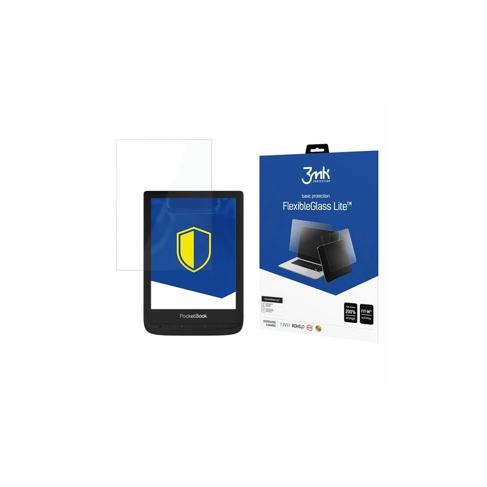 Hurtownia GSM - Szkło hybrydowe 3MK FlexibleGlass Lite PocketBook Touch Lux 5 - 3MK2762 - {ean13} - Hurt