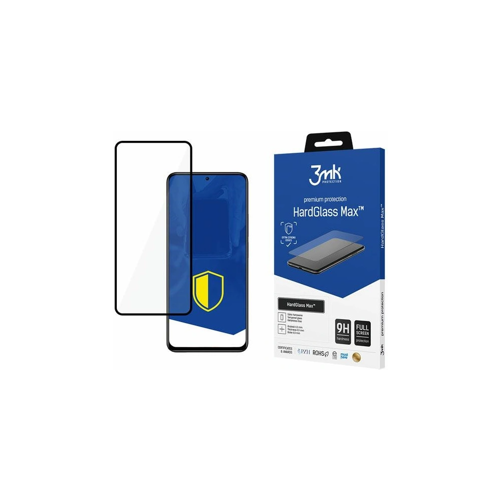 Hurtownia GSM - Tvrdé sklo 3MK HardGlass Max Redmi Note 11/11S černé - 3MK2788BLK - {ean13} - Hurt