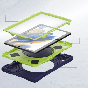 Hurtownia GSM - Etui Tech-Protect X-Armor Samsung Galaxy Tab A8 10.5 Navy/lime - THP894NAVLIM - {ean13} - Hurt