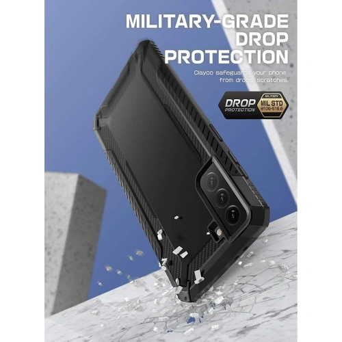 Etui Supcase Clayco Xenon Samsung Galaxy S21 FE Black