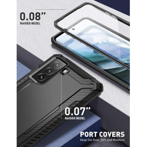 Hurtownia GSM - Etui Supcase Clayco Xenon Samsung Galaxy S21 FE Black - SPC244BLK - {ean13} - Hurt