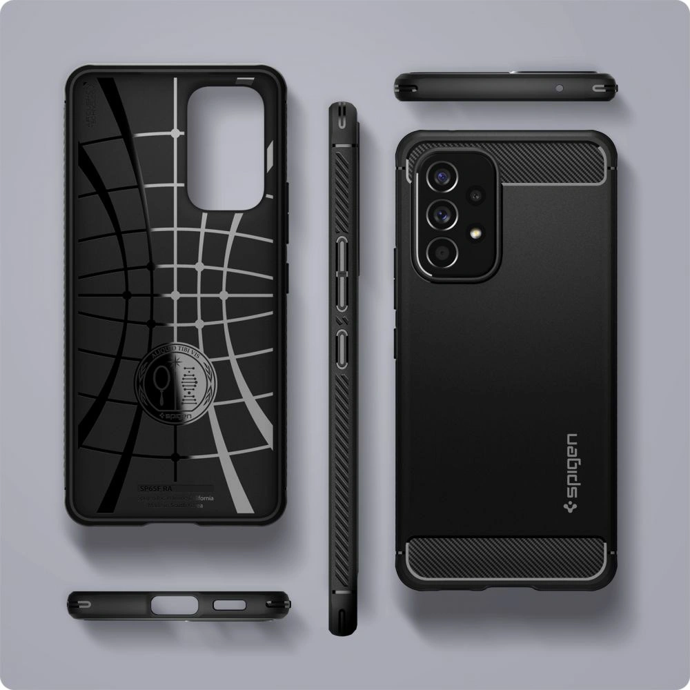 Hurtownia GSM - Etui Spigen Rugged Armor Samsung Galaxy A53 5G Matná Černá - SPN2167BLK - {ean13} - Hurt