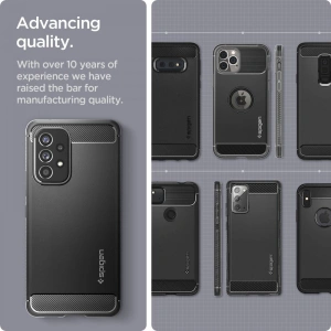 Hurtownia GSM - Etui Spigen Rugged Armor Samsung Galaxy A53 5G Matte Black - SPN2167BLK - {ean13} - Hurt
