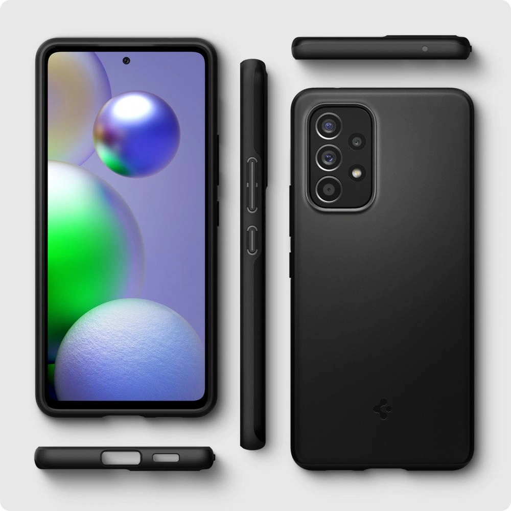 Hurtownia GSM - Etui Spigen Thin Fit Samsung Galaxy A53 5G Černá - SPN2171BLK - {ean13} - Hurt