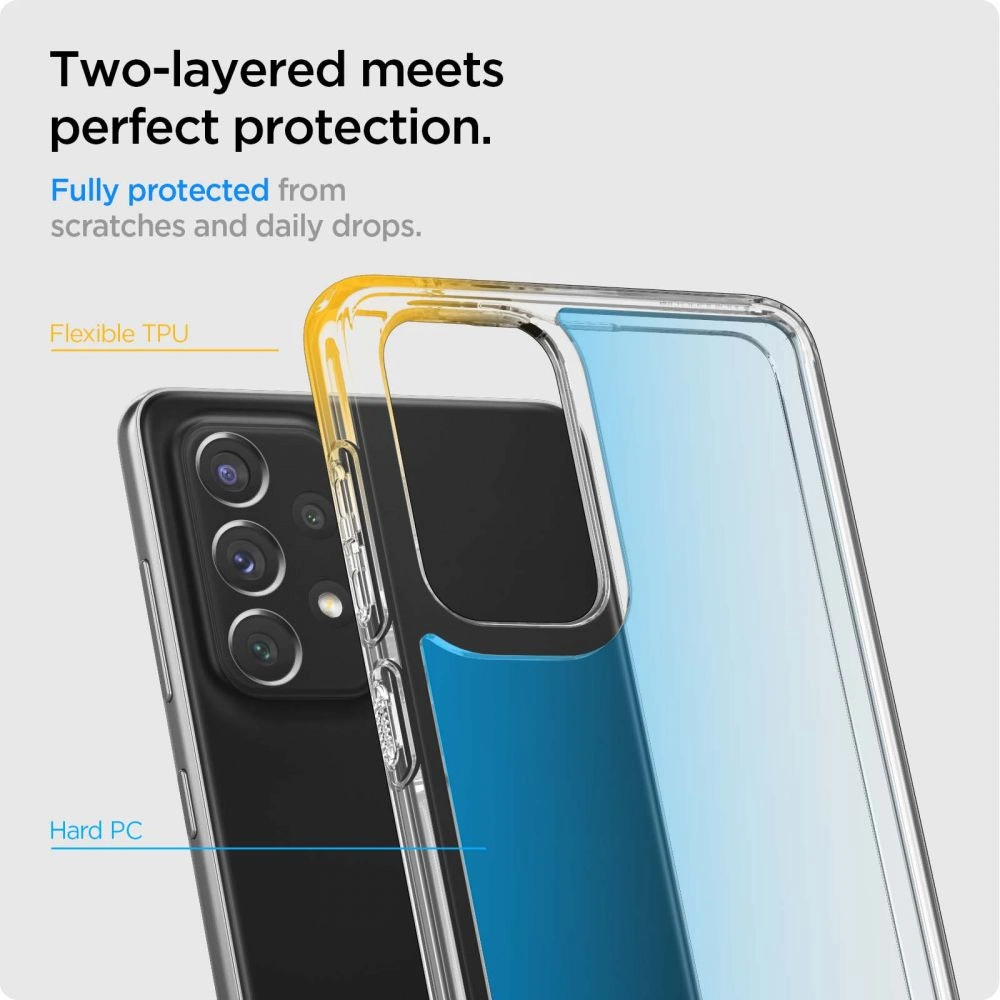 Hurtownia GSM - Etui Spigen Ultra Hybrid Samsung Galaxy A53 5G Crystal Clear - SPN2173CL - {ean13} - Hurt