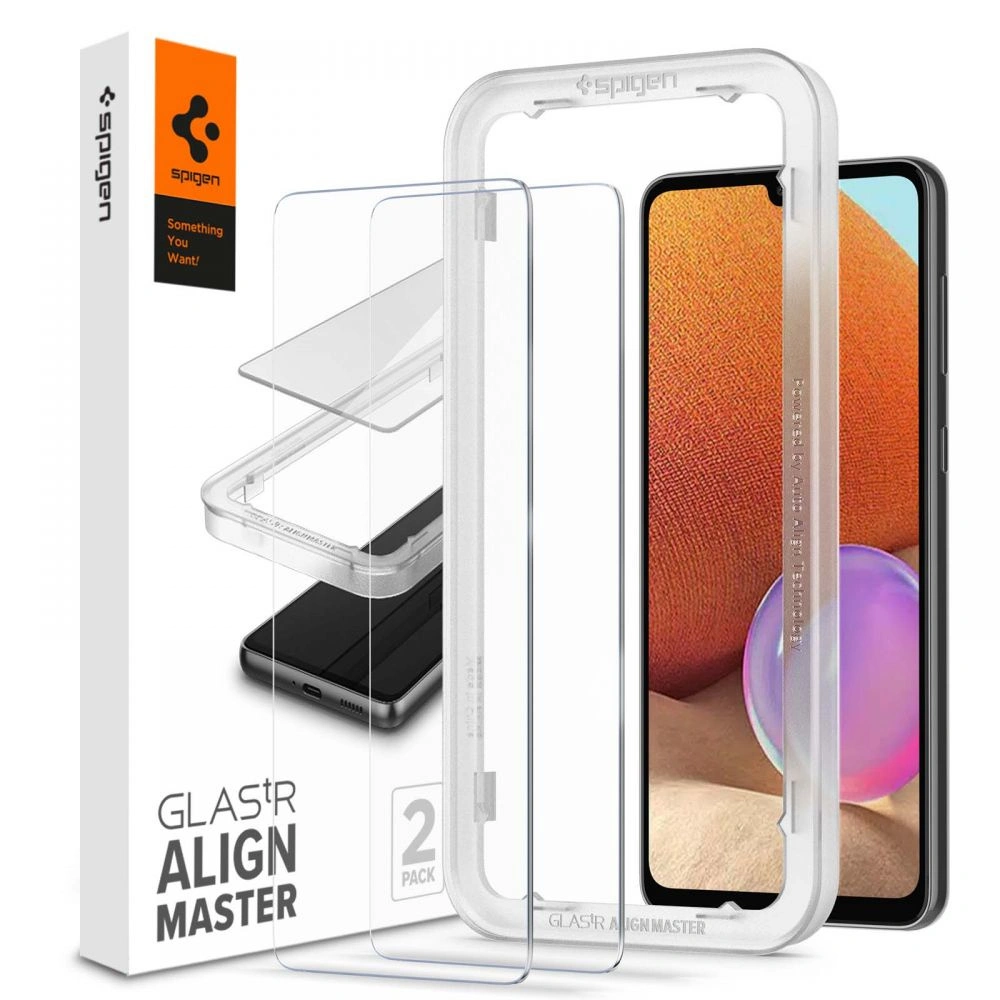 Wholesale Spigen GLAS.tR Slim AlignMaster Samsung Galaxy A33 5G [2 PACK] - SPN2176 - {ean13} - Hurt