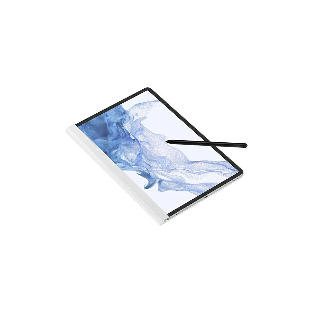 Hurtownia GSM - Etui Samsung Galaxy Tab S8+ Plus 12.4 EF-ZX800PW bílý/white Note View Cover - SMG652WHT - {ean13} - Hurt