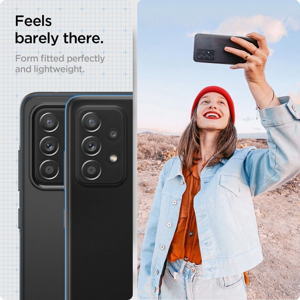 Hurtownia GSM - Etui Spigen Thin Fit Samsung Galaxy A33 5G Černé - SPN2181BLK - {ean13} - Hurt