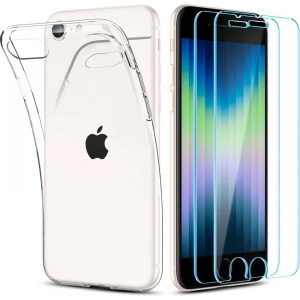 Hurtownia GSM - Case Spigen Crystal Pack Apple iPhone SE 2022/SE 2020/8/7 Crystal Clear - SPN2182CL - {ean13} - Hurt