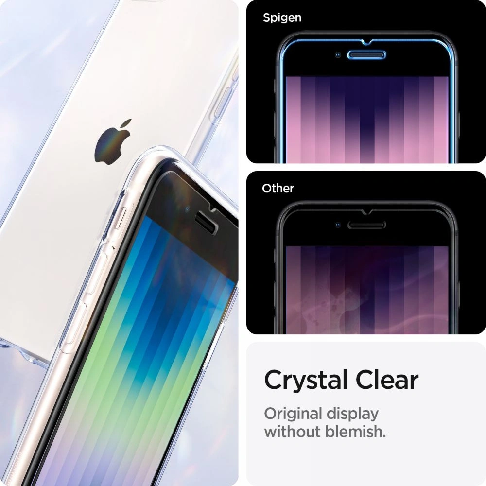 Hurtownia GSM - Etui Spigen Crystal Pack Apple iPhone SE 2022/SE 2020/8/7 Crystal Clear - SPN2182CL - {ean13} - Hurt