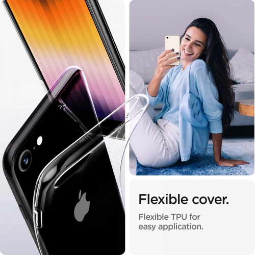 Etui Spigen Crystal Pack Apple iPhone SE 2022/SE 2020/8/7 Crystal Clear