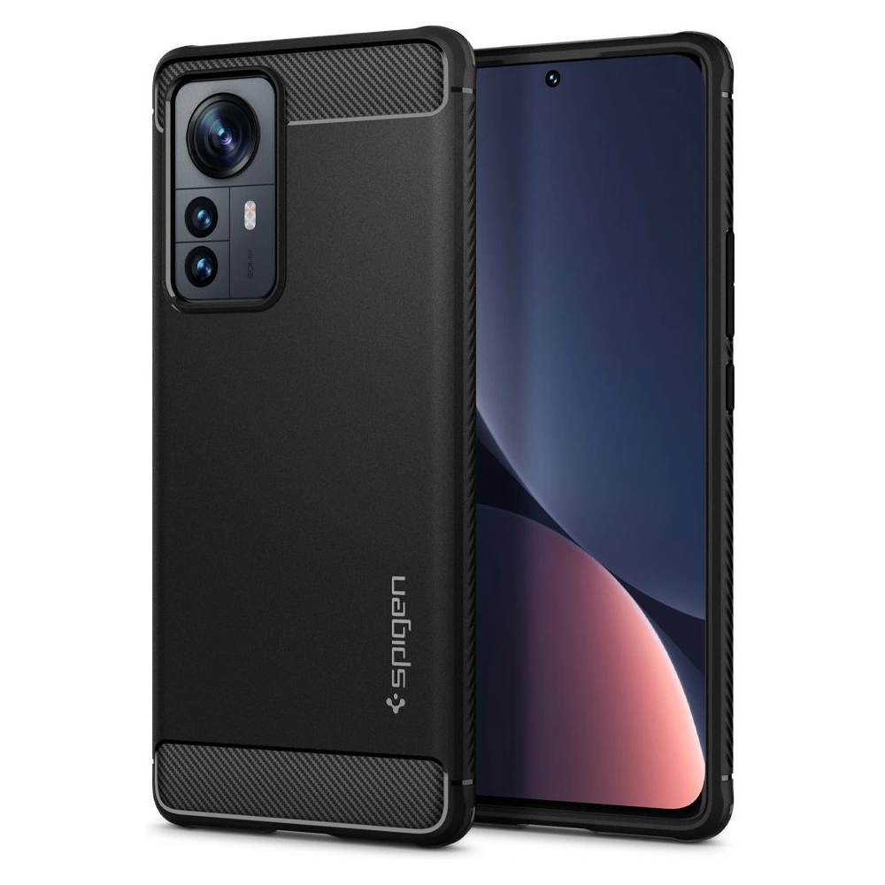 Hurtownia GSM - Etui Spigen Rugged Armor Xiaomi 12 Pro Matně černé - SPN2183BLK - {ean13} - Hurt