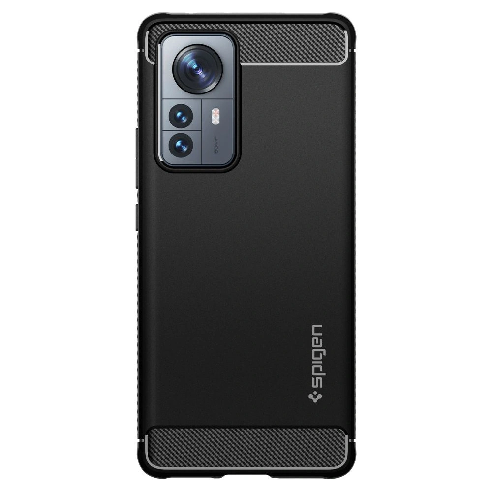 Hurtownia GSM - Etui Spigen Rugged Armor Xiaomi 12 Pro Matně černé - SPN2183BLK - {ean13} - Hurt