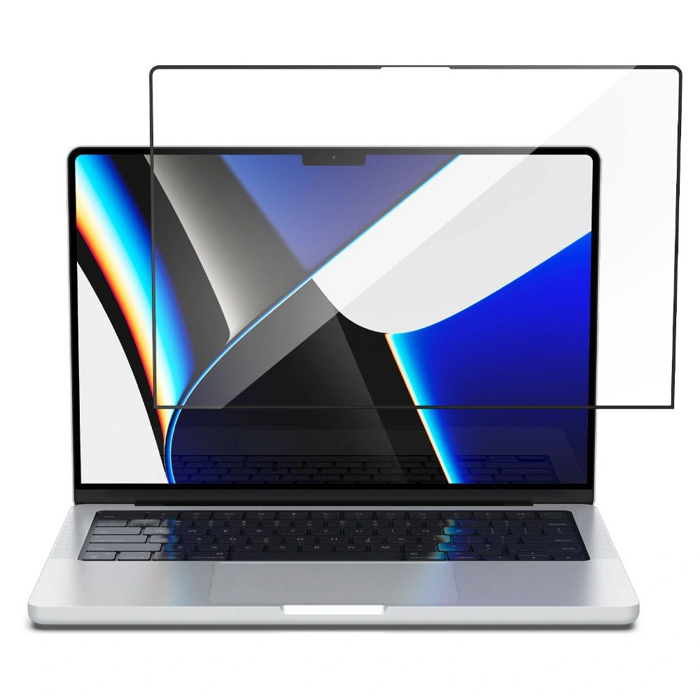 Hurtownia GSM - Tvrdé sklo Spigen Glas.TR Apple MacBook Pro 14 2021-2023 Černá - SPN2184BLK - {ean13} - Hurt