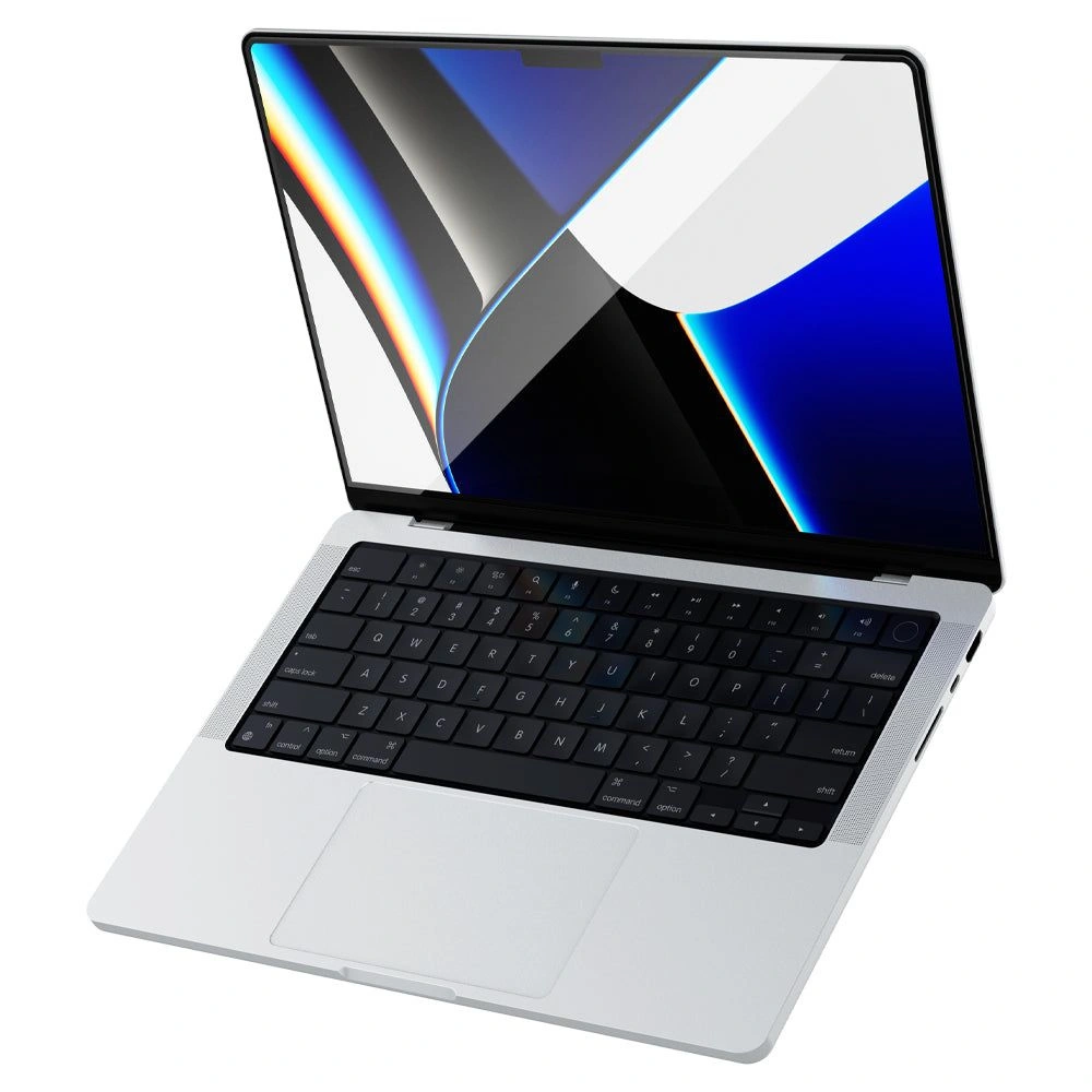 Hurtownia GSM - Tvrdé sklo Spigen Glas.TR Apple MacBook Pro 14 2021-2023 Černá - SPN2184BLK - {ean13} - Hurt