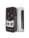 Hurtownia GSM - Etui Karl Lagerfeld KLFLBKPXVDCBK Apple iPhone X black book Valentine - KLD869BLK - {ean13} - Hurt