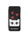 Hurtownia GSM - Etui Karl Lagerfeld KLFLBKPXVDCBK Apple iPhone X black book Valentine - KLD869BLK - {ean13} - Hurt