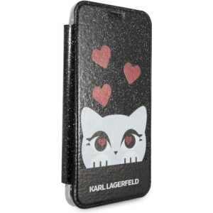 Hurtownia GSM - Case Karl Lagerfeld KLFLBKPXVDCBK Apple iPhone X schwarze Buch Valentinstag - KLD869BLK - {ean13} - Hurt