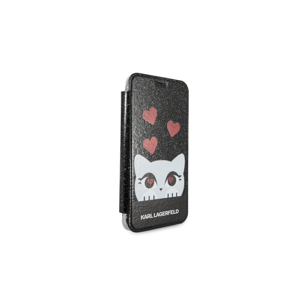 Hurtownia GSM - Etui Karl Lagerfeld KLFLBKPXVDCBK Apple iPhone X černá kniha Valentýn - KLD869BLK - {ean13} - Hurt