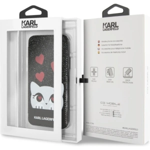Hurtownia GSM - Case Karl Lagerfeld KLFLBKPXVDCBK Apple iPhone X schwarze Buch Valentinstag - KLD869BLK - {ean13} - Hurt