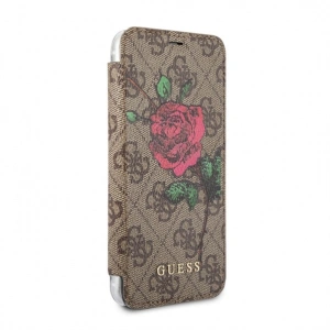 Hurtownia GSM - Case Guess GUFLBKI84GROB Apple iPhone 8/7 braun/brown Buch 4G Flower Desire - GUE1646BR - {ean13} - Hurt