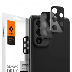 Hurtownia GSM - Szkło hartowane na aparat Spigen Optik Camera Lens Samsung Galaxy A33 5G/A53 5G/A73 5G Black [2 PACK] - SPN2187BLK - {ean13} - Hurt