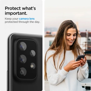 Hurtownia GSM - Szkło hartowane na aparat Spigen Optik Camera Lens Samsung Galaxy A33 5G/A53 5G/A73 5G Black [2 PACK] - SPN2187BLK - {ean13} - Hurt