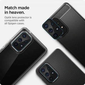 Hurtownia GSM - Szkło hartowane na aparat Spigen Optik Camera Lens Samsung Galaxy A33 5G/A53 5G/A73 5G Black [2 PACK] - SPN2187BLK - {ean13} - Hurt