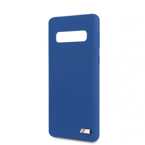 Etui BMW BMHCS10MSILNA Samsung Galaxy S10 niebieski/navy Silicone M Collection