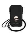Hurtownia GSM - Torebka Karl Lagerfeld KLHCP12LOPHKMK 6,7 palce černá/black hardcase Saffiano Ikonik - KLD874BLK - {ean13} - Hurt