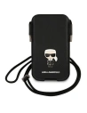 Hurtownia GSM - Torebka Karl Lagerfeld KLHCP12MOPHKMK 6,1 palce černý/black hardcase Saffiano Ikonik Karl`s - KLD877BLK - {ean13} - Hurt