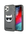 Etui Karl Lagerfeld KLHCP12LCHTUGLB Apple iPhone 12 Pro Max czarny/black hardcase Glitter Choupette