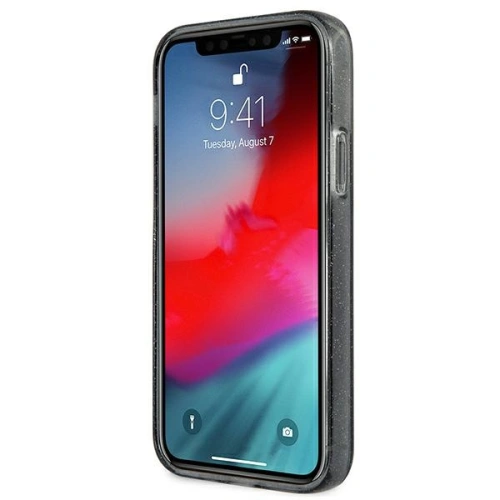 Etui Karl Lagerfeld KLHCP12LCHTUGLB Apple iPhone 12 Pro Max czarny/black hardcase Glitter Choupette