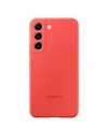 Etui Samsung EF-PS901TP Samsung Galaxy S22 koralowy/coral Silicone Cover