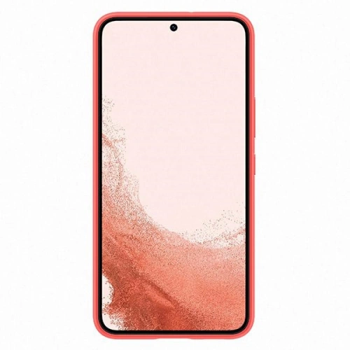 Etui Samsung EF-PS901TP Samsung Galaxy S22 koralowy/coral Silicone Cover