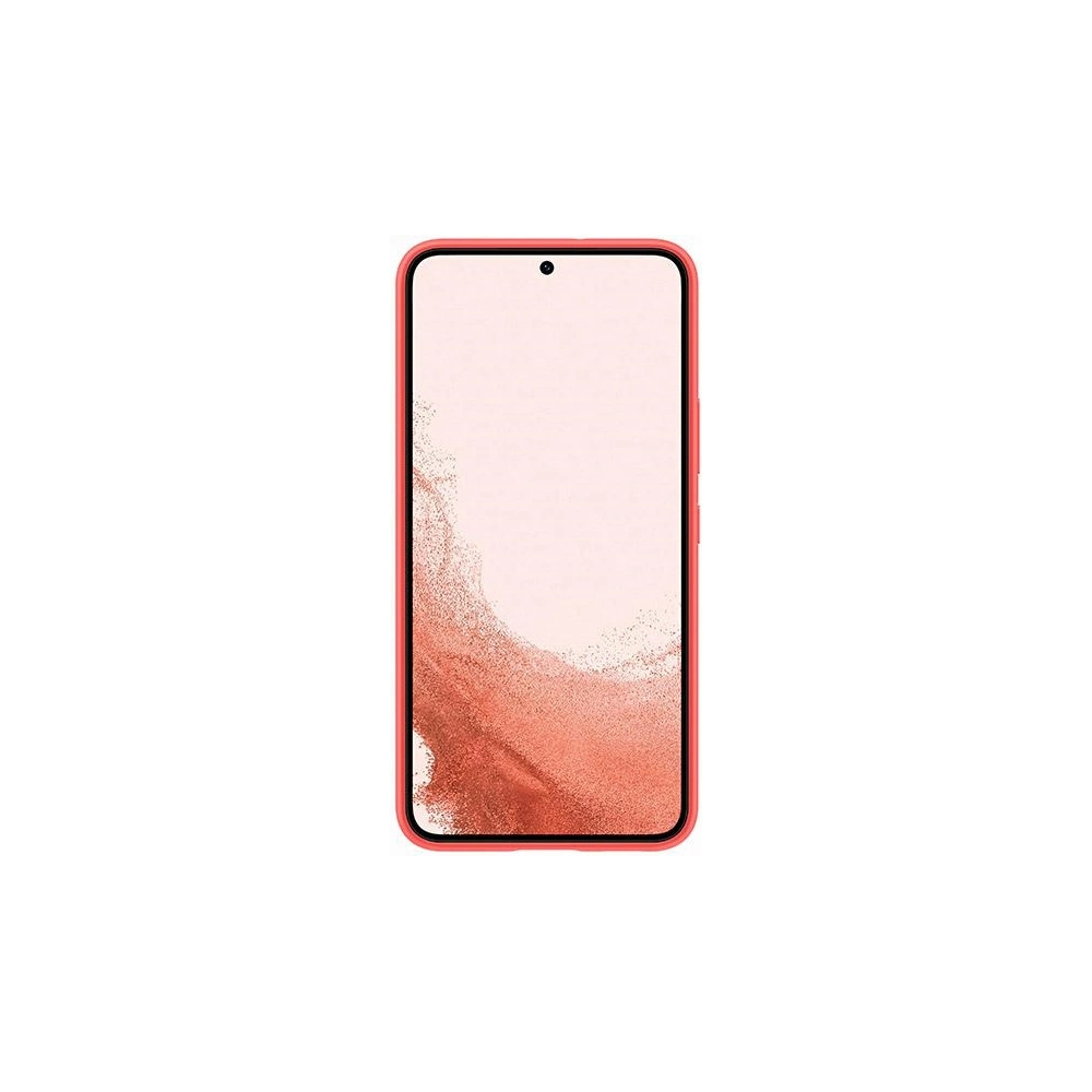 Hurtownia GSM - Etui Samsung EF-PS901TP Samsung Galaxy S22 koralowy/coral Silicone Cover - SMG653COL - {ean13} - Hurt