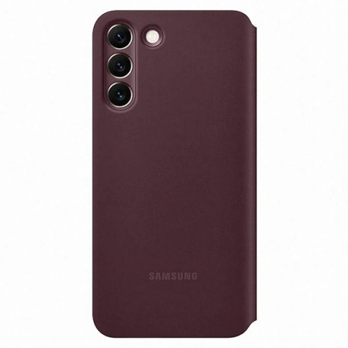 Etui Samsung EF-ZS906CE Samsung Galaxy S22+ Plus burgund/burgundy Clear View Cover