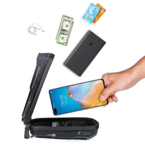 Sakwa rowerowa Tech-Protect XT3S Bike Mount Black