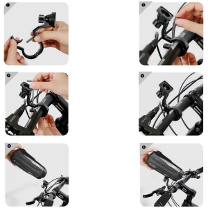 Wholesale Tech-Protect XT3S Bike Mount Black - THP896BLK - {ean13} - Hurt