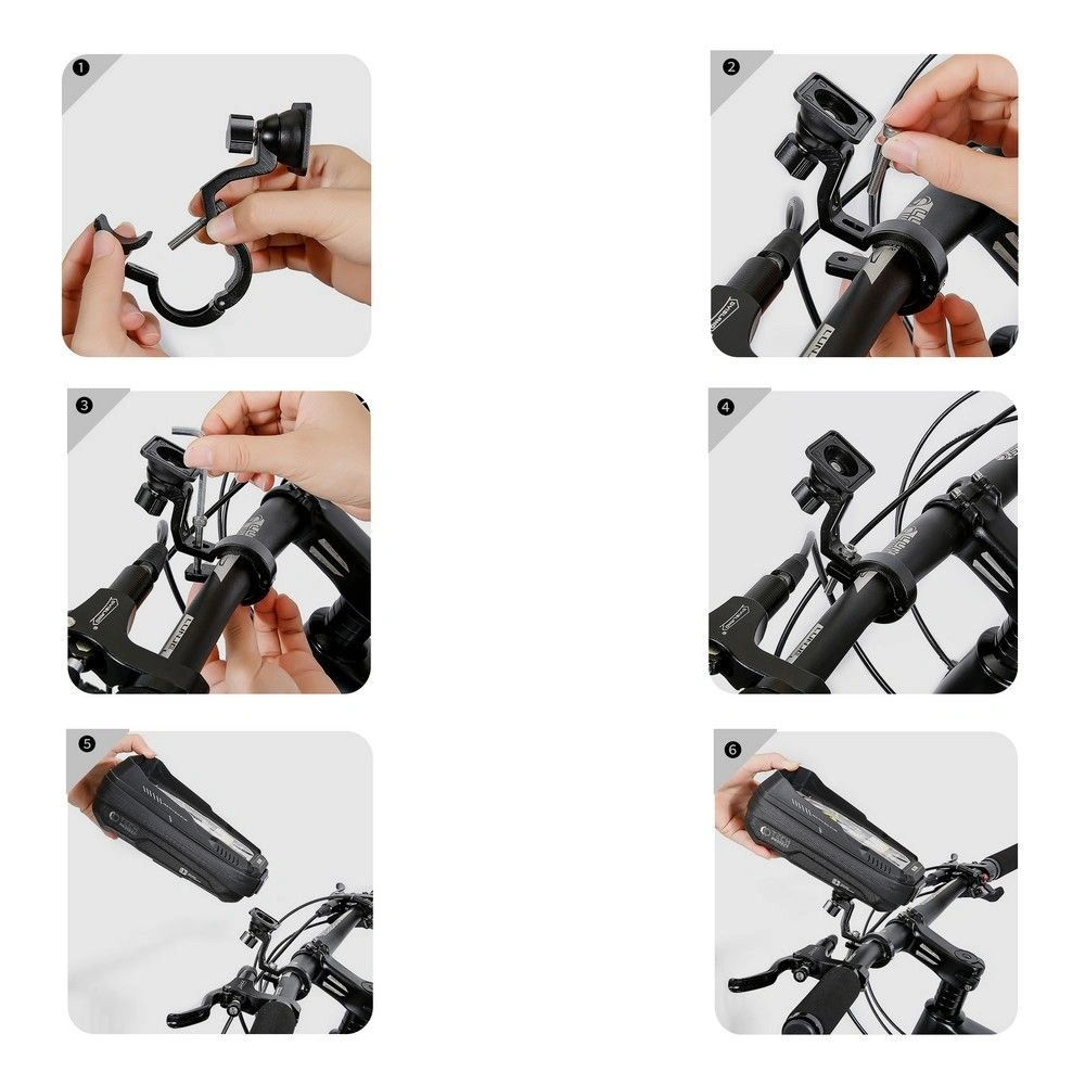 Hurtownia GSM - Sakwa rowerowa Tech-Protect XT3S Bike Mount Black - THP896BLK - {ean13} - Hurt