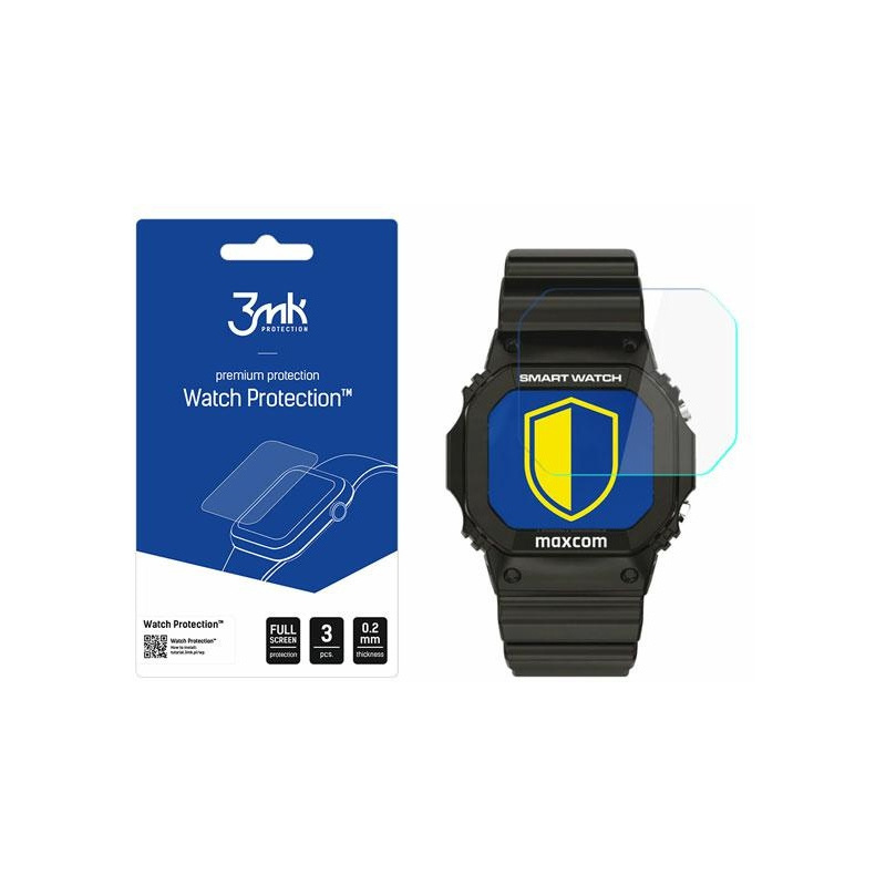 Szkło hybrydowe 3MK FlexibleGlass Watch Protection MAXCOM Fit FW22
