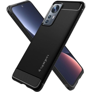 Wholesale Spigen Rugged Armor Xiaomi 12/12X Matte Black - SPN2189BLK - {ean13} - Hurt