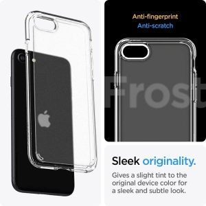 Hurtownia GSM - Case Spigen Ultra Hybrid 2 Apple iPhone SE 2022/SE 2020/8/7 Frost Clear - SPN2190FROCL - {ean13} - Hurt