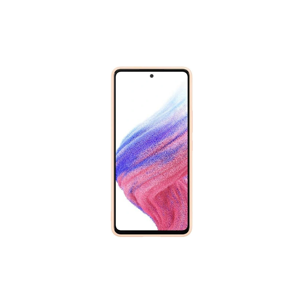 Hurtownia GSM - Etui Samsung Galaxy A53 5G EF-PA536TP brzoskwiniowy/peach Silicone Cover - SMG656PEA - {ean13} - Hurt