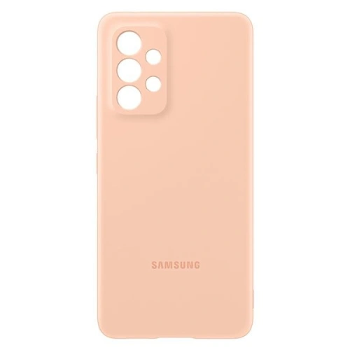 Etui Samsung Galaxy A53 5G EF-PA536TP brzoskwiniowy/peach Silicone Cover