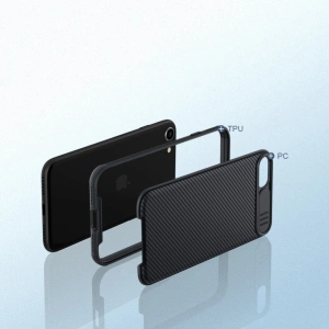 Hurtownia GSM - Case Nillkin Camshield Pro Apple iPhone SE 2022/SE 2020/8/7 Schwarz - NLK346BLK - {ean13} - Hurt