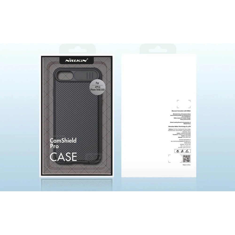 Hurtownia GSM - Etui Nillkin Camshield Pro Apple iPhone SE 2022/SE 2020/8/7 Černá - NLK346BLK - {ean13} - Hurt